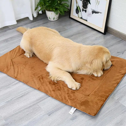 Self-Heating Pet Pads Blanket Flannel Puppy Pad Warming Cushion Mat For Elderly Cats Dogs Small Pets Thermal Heat Reflecting pad